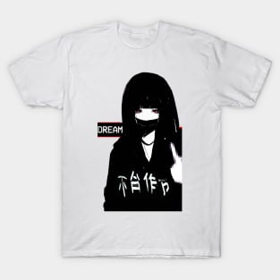 Cyberpunk Glitch Girl T-Shirt